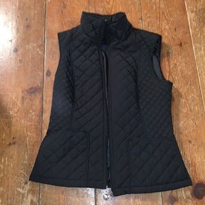 CALVIN KLEIN // Black Quilted Vest